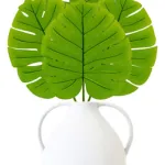 Planta Artificial Hoja Monstera Costilla De Adan X5 Diseño