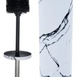 Cepillo Escobilla De Baño Inodoro Limpieza Simil Marmol