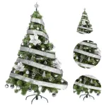 Arbol De Navidad Tronador Lujo 1,50mts Con Adornos Kit X40