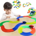 Pista Luminosa Flexible 80 Piezas Con Auto Luminoso