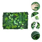 Jardín Vertical Cesped Artificial Flores Muro X10 Unidades