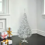 Arbol Navidad Canadian Spruce Blanco/plata 1.5m Black Friday Color Blanco Plata