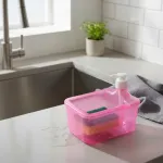 Dispenser Detergente Esponja Incluida Organizador De Cocina