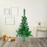 Arbol De Navidad Pino Arbolito Aleman 1,50 Mts Con Base Plastica Decorativo