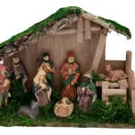 Pesebre Navideño Sagrada Familia 9 Piezas
