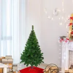 Arbol Denavidad Tronador De Lujo 1.20mts Base Metal Color Verde