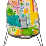 Mecedora Silla Multicolor Para Bebe Con Vibración Y Sonajero