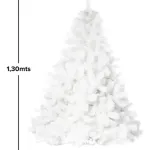 Arbol Navidad Extra Lujo Patagonia Blanco 1,30mts