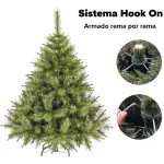 Arbol De Navidad Ciprés Pino 1.3 M Tope De Gama Ultra Frondoso