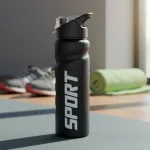 Botella De Acero Inoxidable 750ml A Rosca Con Pico Y Manija