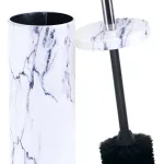 Cepillo Escobilla De Baño Inodoro Limpieza Simil Marmol