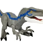 Dinosaurio Velociraptor Juguete Articulado Con Luz Y Sonido