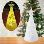 Arbolito De Navidad 15cm Con Luz Decoracion Adorno Navideño