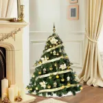 Arbol Navidad Extra Lujo Patagonia 1.50mts Con Adornos X60