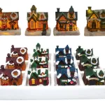 Casa Christmas Village Casita Navideña C/luz Deco A Pila X1