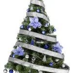 Arbol De Navidad Tronador Lujo 1,50mts Con Adornos Kit X40