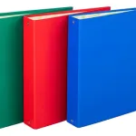 Carpeta Escolar Pvc Numero 3 Avios Colores N3 Ganchos