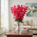 Flores Artificiales Ramo Cerezos Hortensias Decoracion