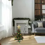 Arbol De Navidad Decorado Arbolito 90cm Pino Carioca Color Rojo/oro