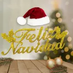 Adorno Colgante Cartel Feliz Navidad Decoracion