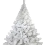 Arbol De Navidad Blanco Montañes Deluxe 1,30mts Decoracion