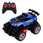 Auto A Radio Control Remoto Stunt Mini Acrobático Rc A Pilas Color Azul
