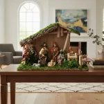 Pesebre Navideño Sagrada Familia 9 Piezas