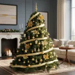 Arbol Navidad Patagonia Xl 1.80mt + Kit X72 Oro Cybermonday