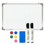 Pizarra Magnética 80x120 Cm Pizarrón Con Accesorios