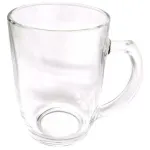 Set X4 Tazas De Cafe Doble Vidrio 430ml Mug Transparente