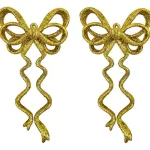 Adorno Navideño Colgante Moño X2 Decoración Navidad