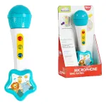 Microfono Bebes Musical Con Luz Y Sonido Color Blanco