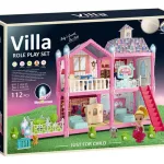 Casa Mansión De Muñecas Con Luces