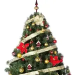 Arbol Navidad Patagonia 1.30mt Kit X50 Rojo Oro Cybermonday
