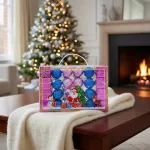 Bolas De Navidad 4cm Valija Adornos Colgante Navideño X24