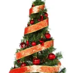 Arbol De Navidad 80cm Con Adornos 30 Piezas Rojo Cybermonday