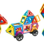 Bloques Magneticos Con Imanes Didacticos 60 Piezas