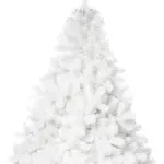 Arbol De Navidad Extra Lujo Patagonia Blanco 1,30 Mts Con Base Metálica