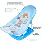 Silla Plegable De Baño Mecedora Para Bebe Pileta Bañera