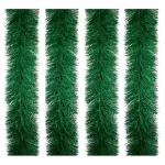 Guirnalda Boa Navidad Muerdago 9 Cm 2 Mts Deco Navideña X5u