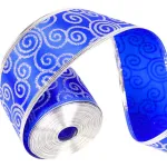 Cintas Navideñas Pack X3 Adornos 4cm 2,70mt Navidad Decorar