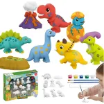 Figuritas De Pintura Yeso Arte Niños Kit Graffiti Manualidad