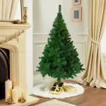 Árbol De Navidad Arbolito Pino Tronador De Lujo 2.10mts Base Metálica