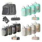 Organizador De Valija Set X6 Neceser De Viaje Estuche Avión
