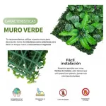 Jardin Vertical Muro Verde Césped Pared Plantas Artificiales