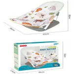 Silla Mecedora Plegable Para Baño Bebe Pileta Bañera Color Blanco