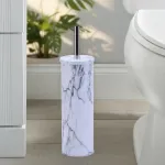 Cepillo Escobilla De Baño Inodoro Limpieza Simil Marmol