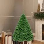 Arbol De Navidad Imperial 1.3mts Base Metálica Alta Gama Color Verde