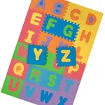 Piso Goma Eva Antigolpes Alfombra Bebe Abc Encastrable X26