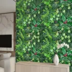 Jardín Vertical Cesped Flores Muro Artificial Verde Pack X10